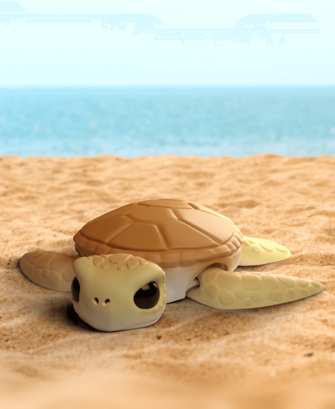 3DL Sea Turtle 3d model
