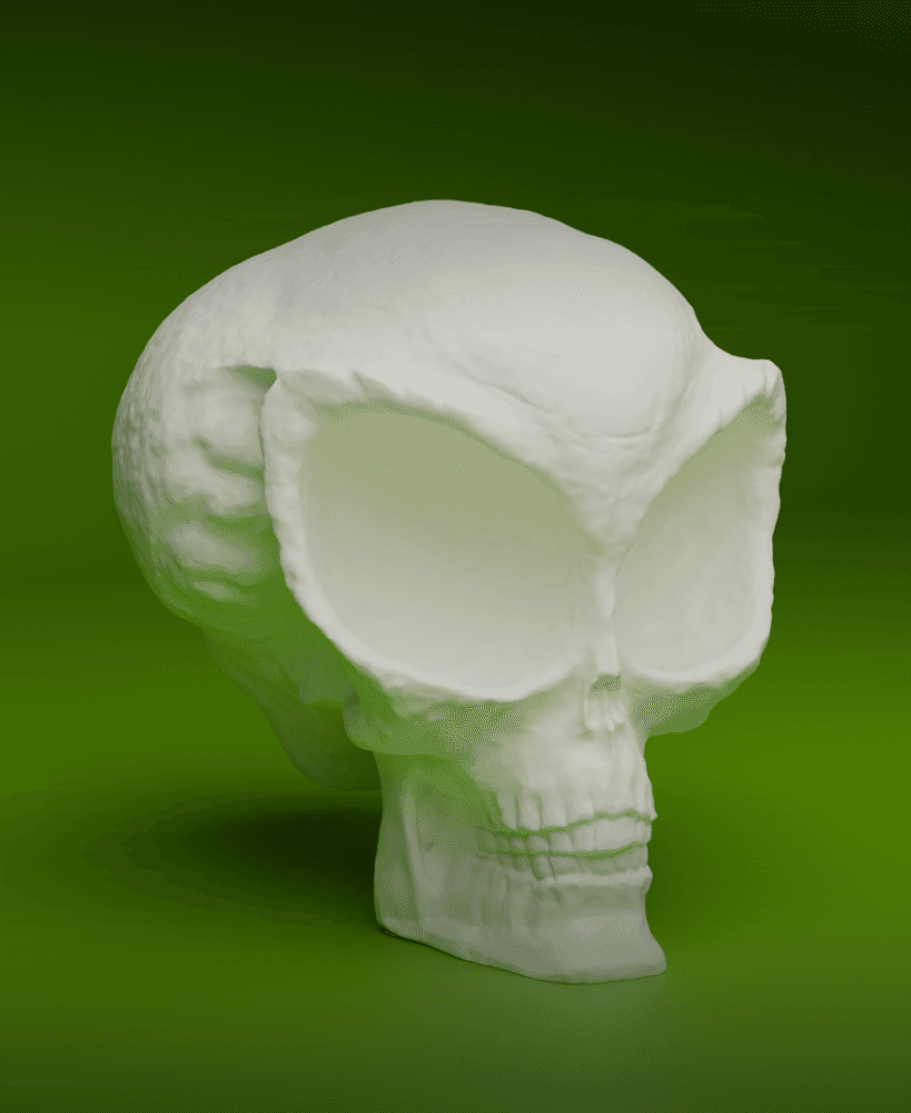 Alien Skull (MysticMesh3D) 3d model