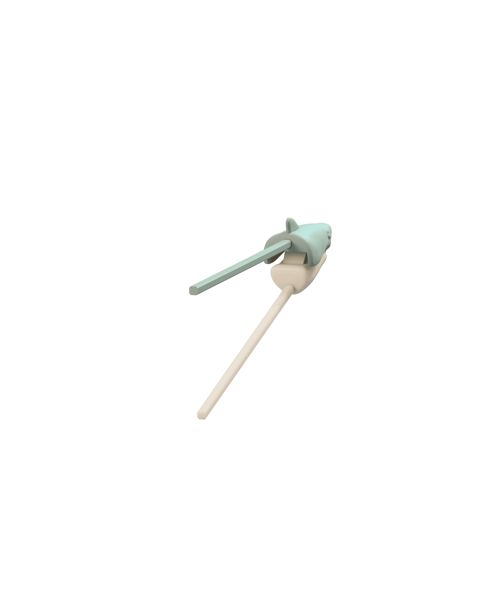 Shark Chopsticks Helper 3d model