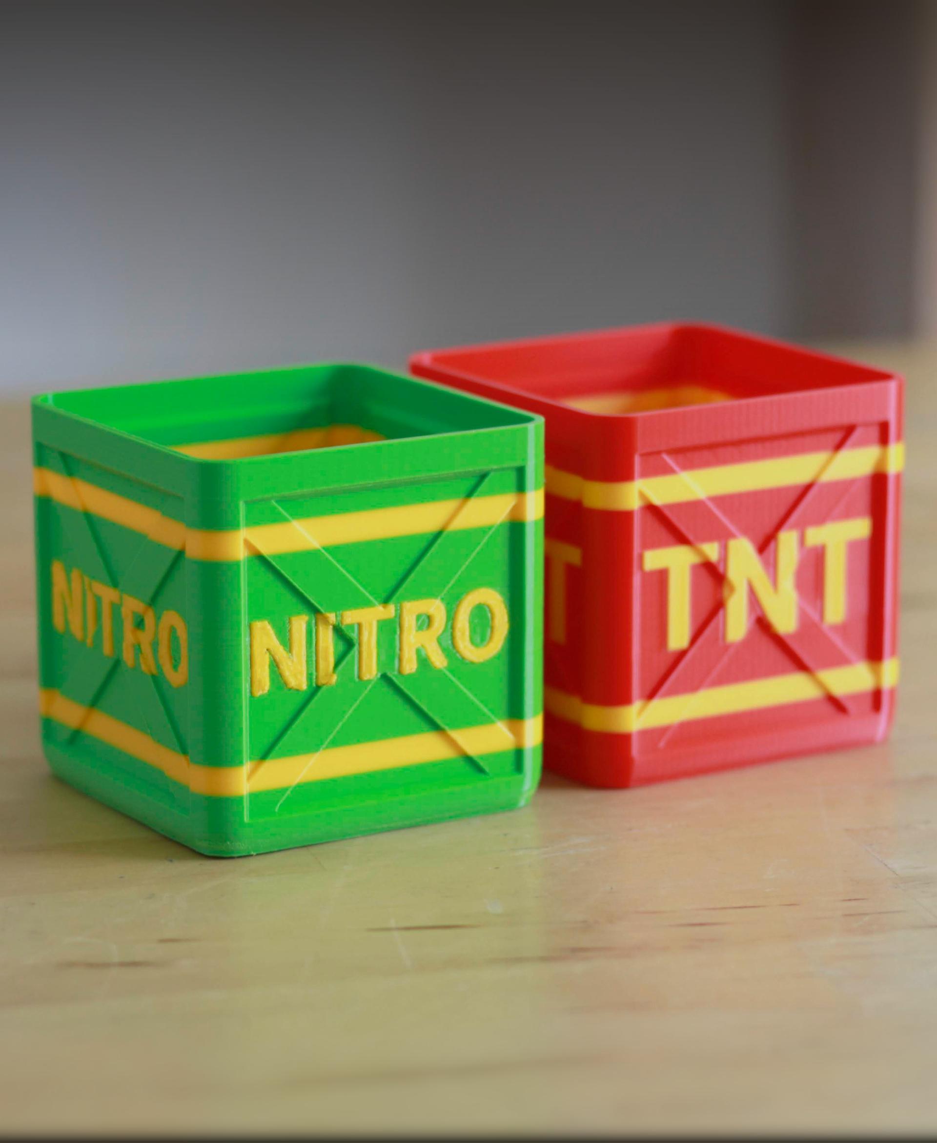 Crash Bandicoot Planters - Nitro TNT 3d model