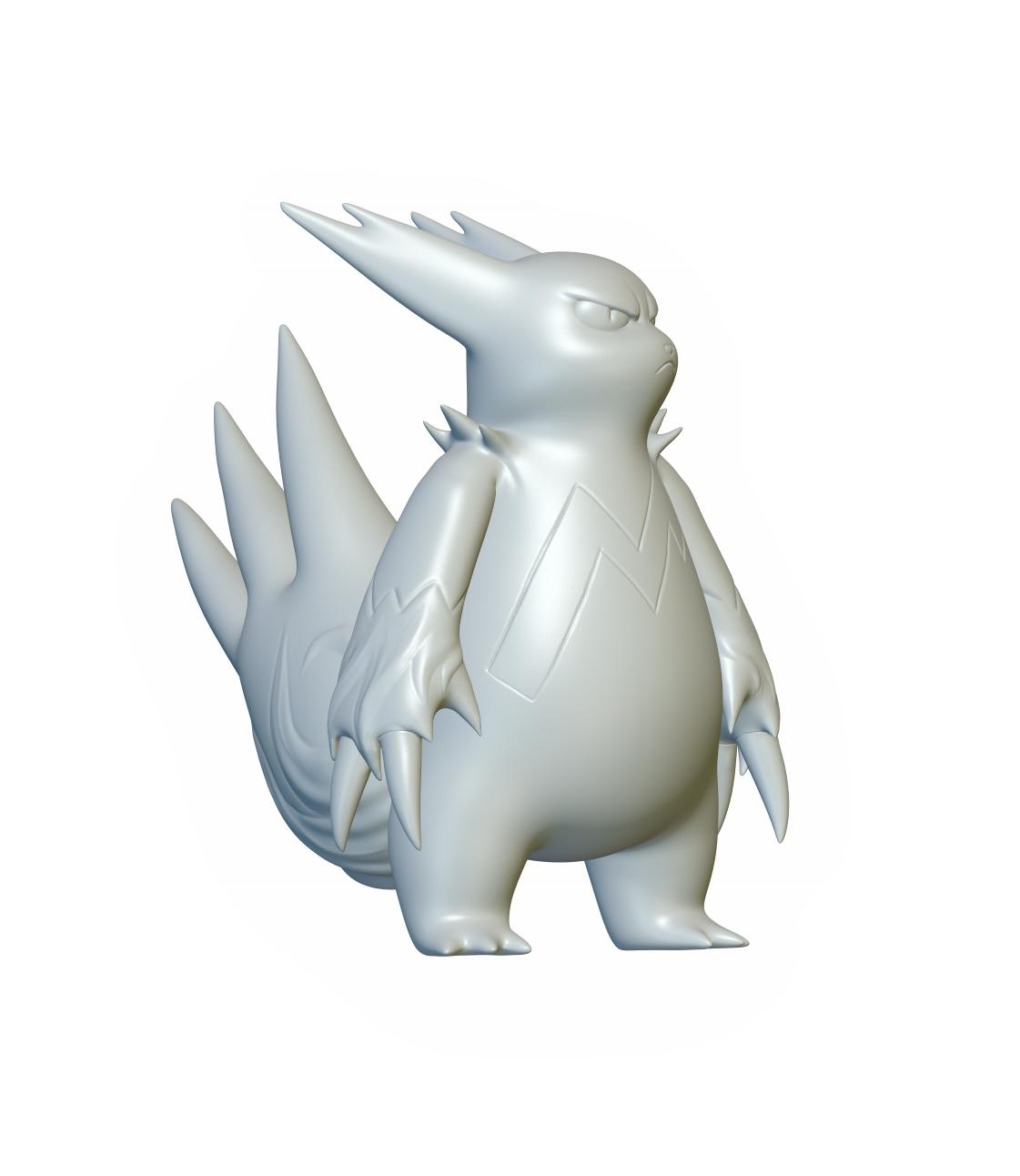 Pokemon Zangoose #335 - Optimized for 3D Printing 3d model