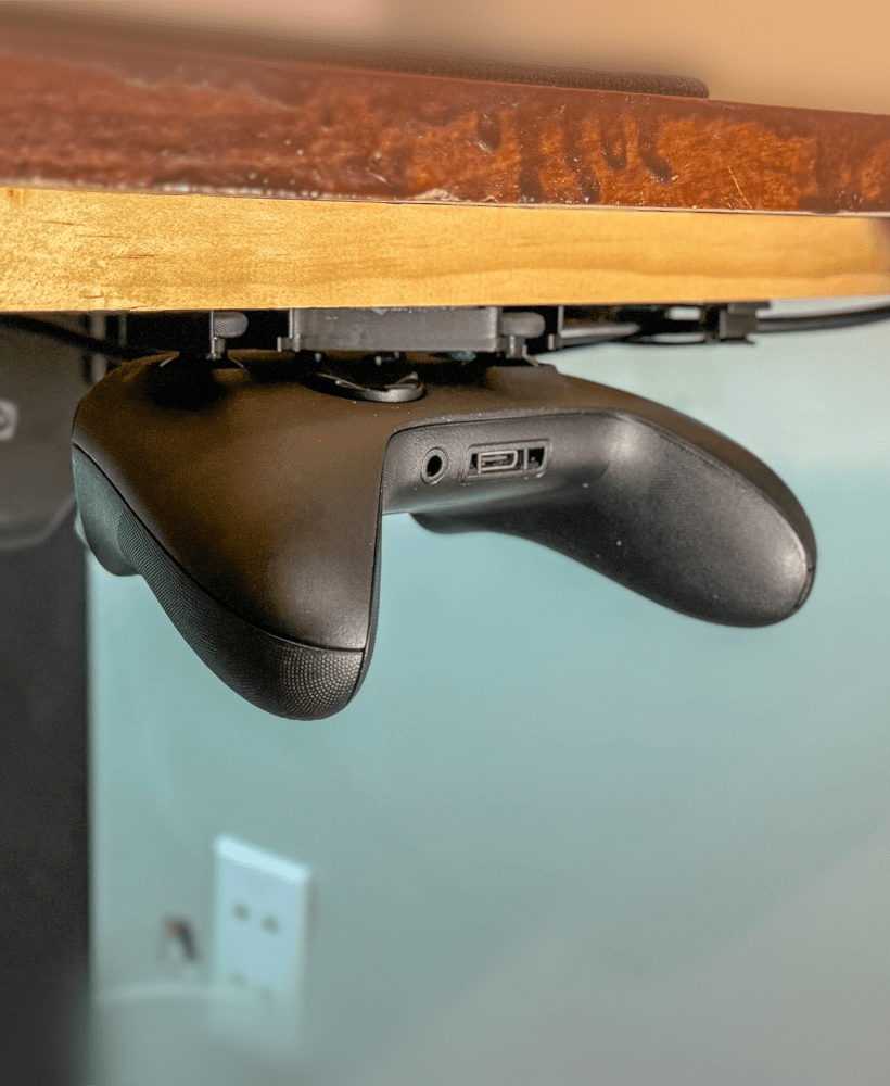 Xbox Controller Under Desk Stick Mount 3d model