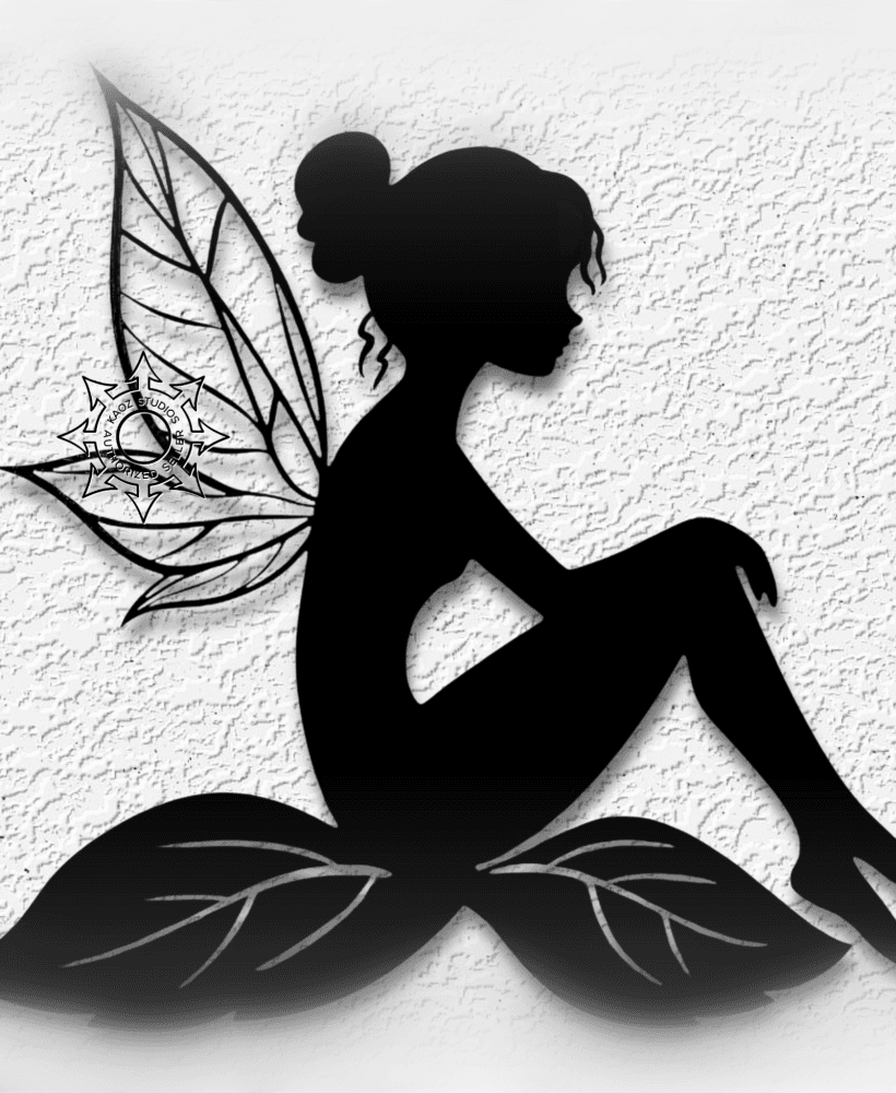 Forest fairie wall art fairy sprite decor 3d model