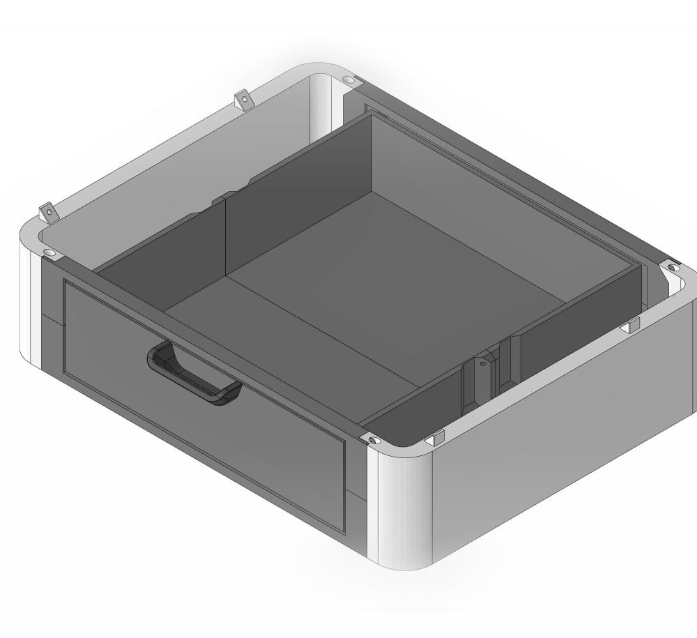 [BaBo duo] mono drawer module 60 3d model