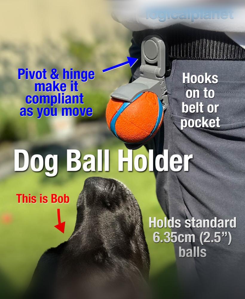 Dog Ball Holder 3d model