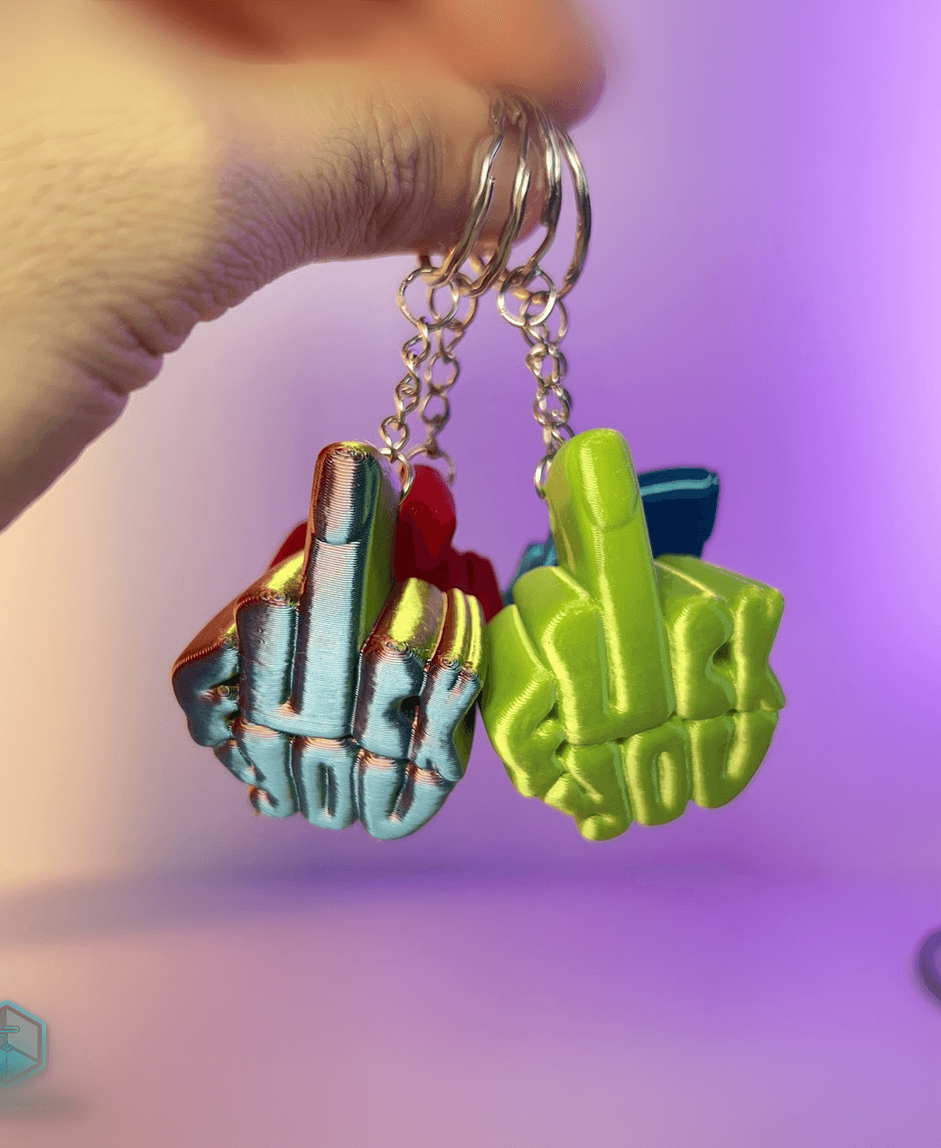 F**k You Keychains 3d model