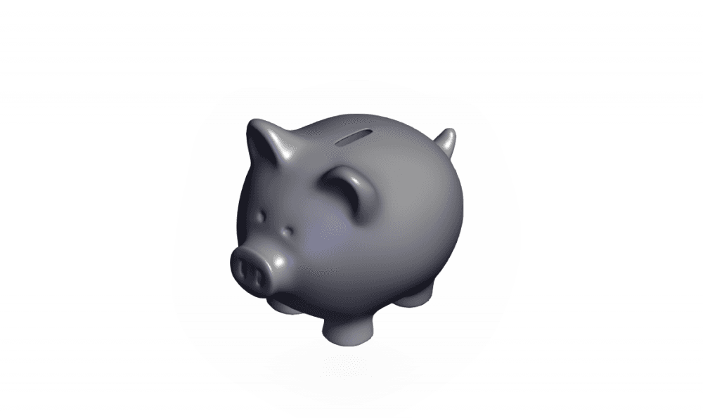 PiggyBank.obj 3d model