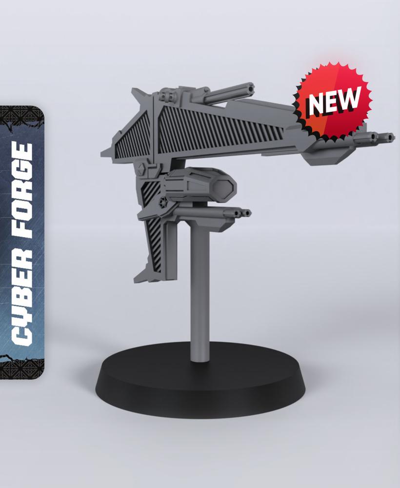 Starblade - With Free Cyberpunk Warhammer - 40k Sci-Fi Gift Ideas for RPG and Wargamers 3d model