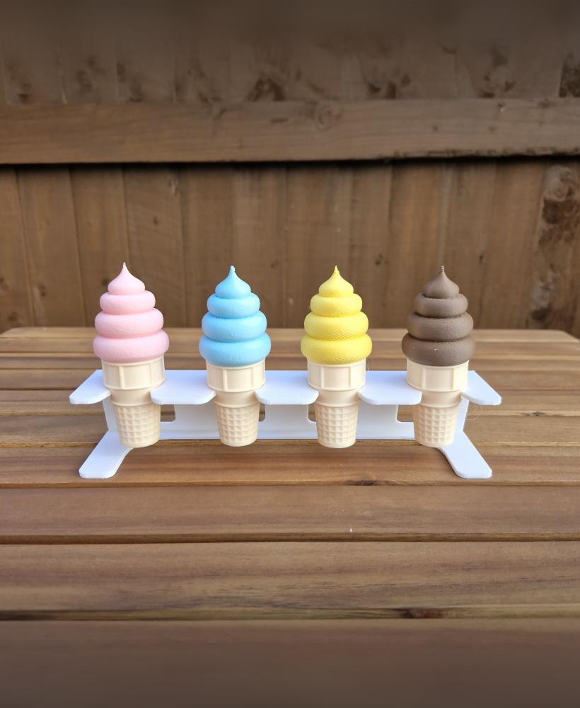 Ice Cream Cone Display 3d model