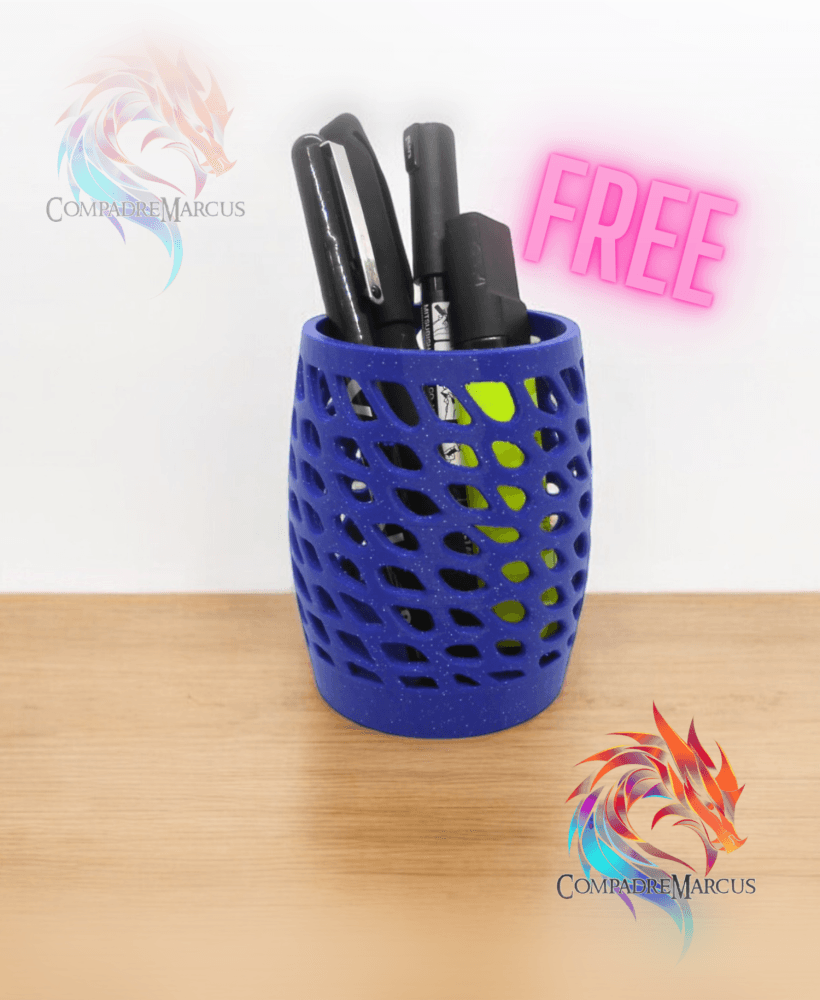 Voroni pen holder / Easy print / 3mf included 3d model