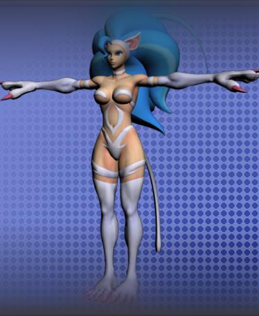 Felicia 3d model