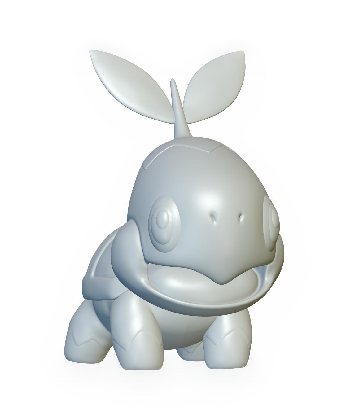 Pokemon Turtwig #387 - Optimized for 3D Printing 3d model