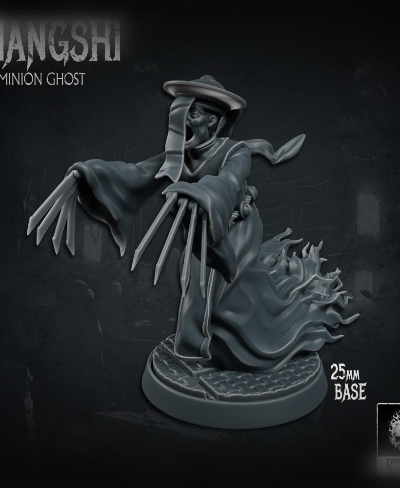 Jiangshi 02 (25mm Base) 3d model