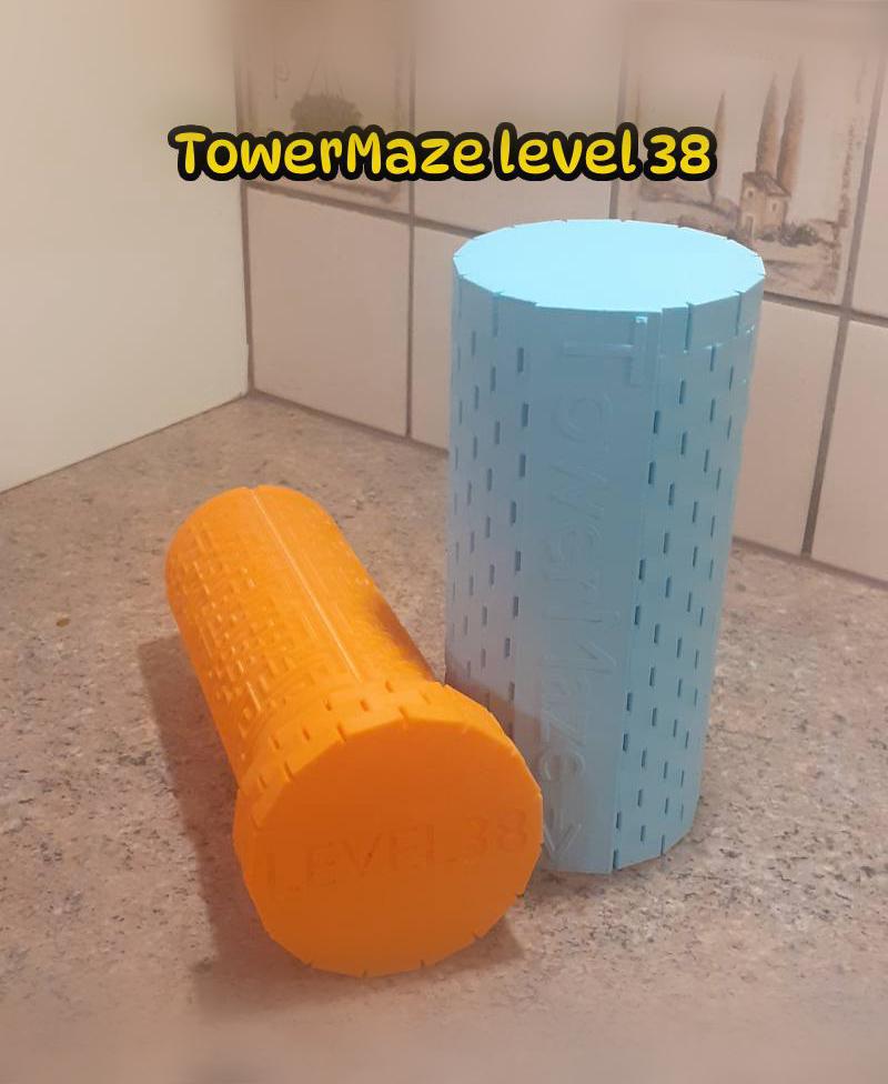 TowerMaze Level 38 3d model