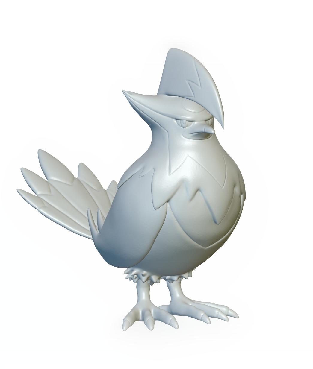 Pokemon Staraptor #398 - Optimized for 3D Printing 3d model