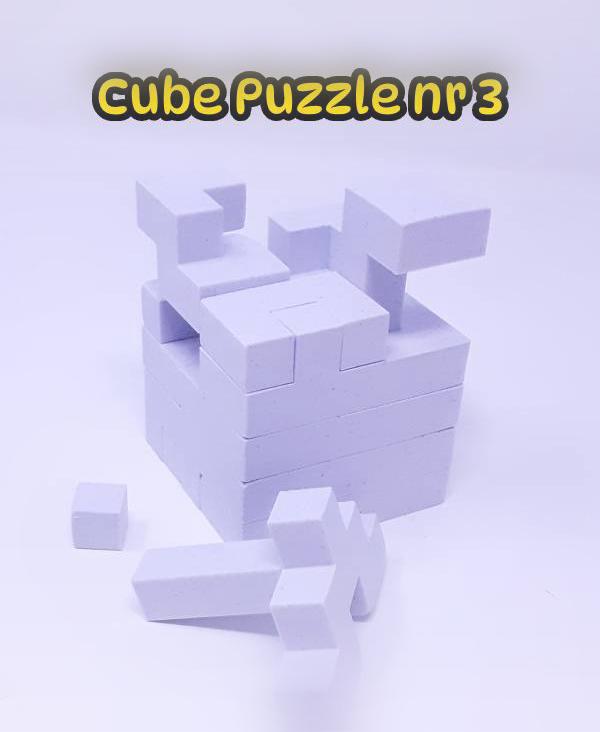 Cube Puzzle nr 3. 3d model