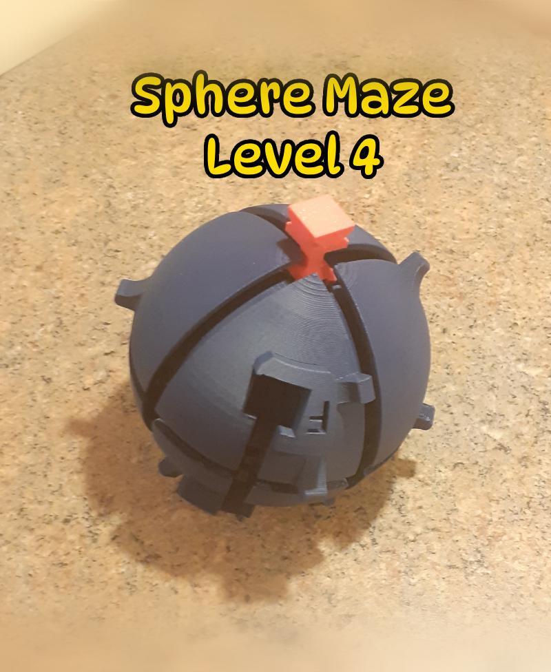 Sphere Maze Level 4 3d model