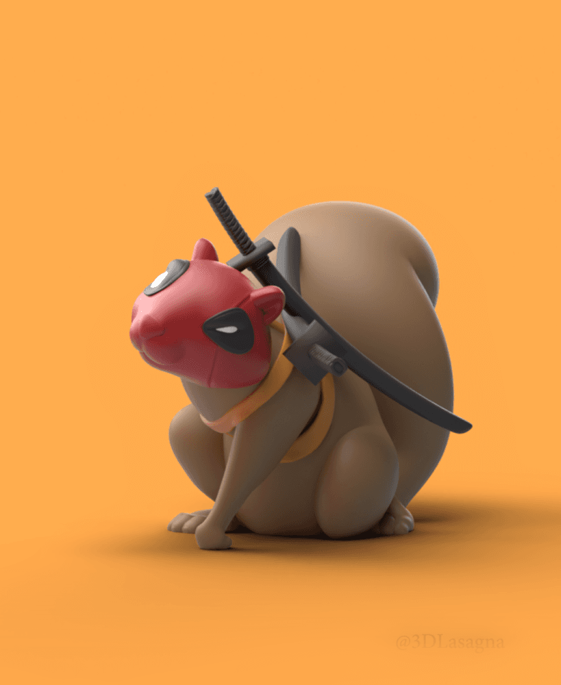 Squirrelpool 3d model