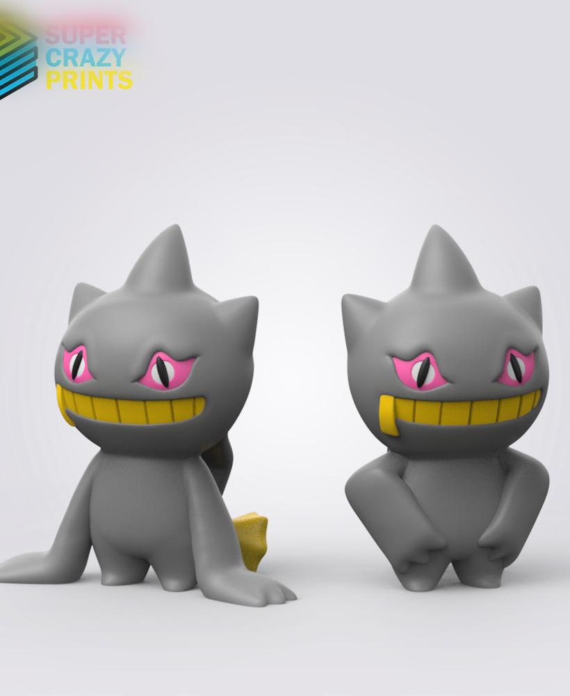 Banette (Easy Print No Supports) 3d model