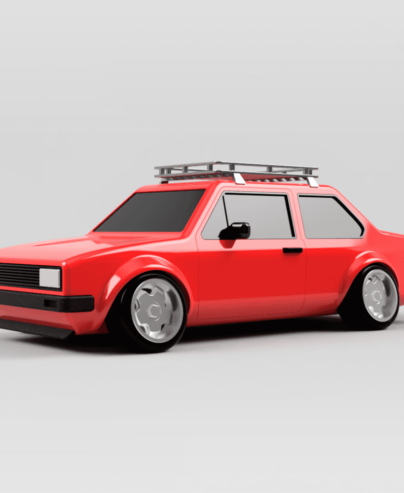 JETTA MK1 3d model