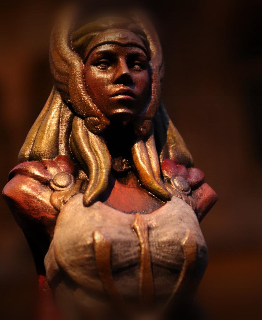 She-Ra (bust figure) from Masters of the Universe 3d model