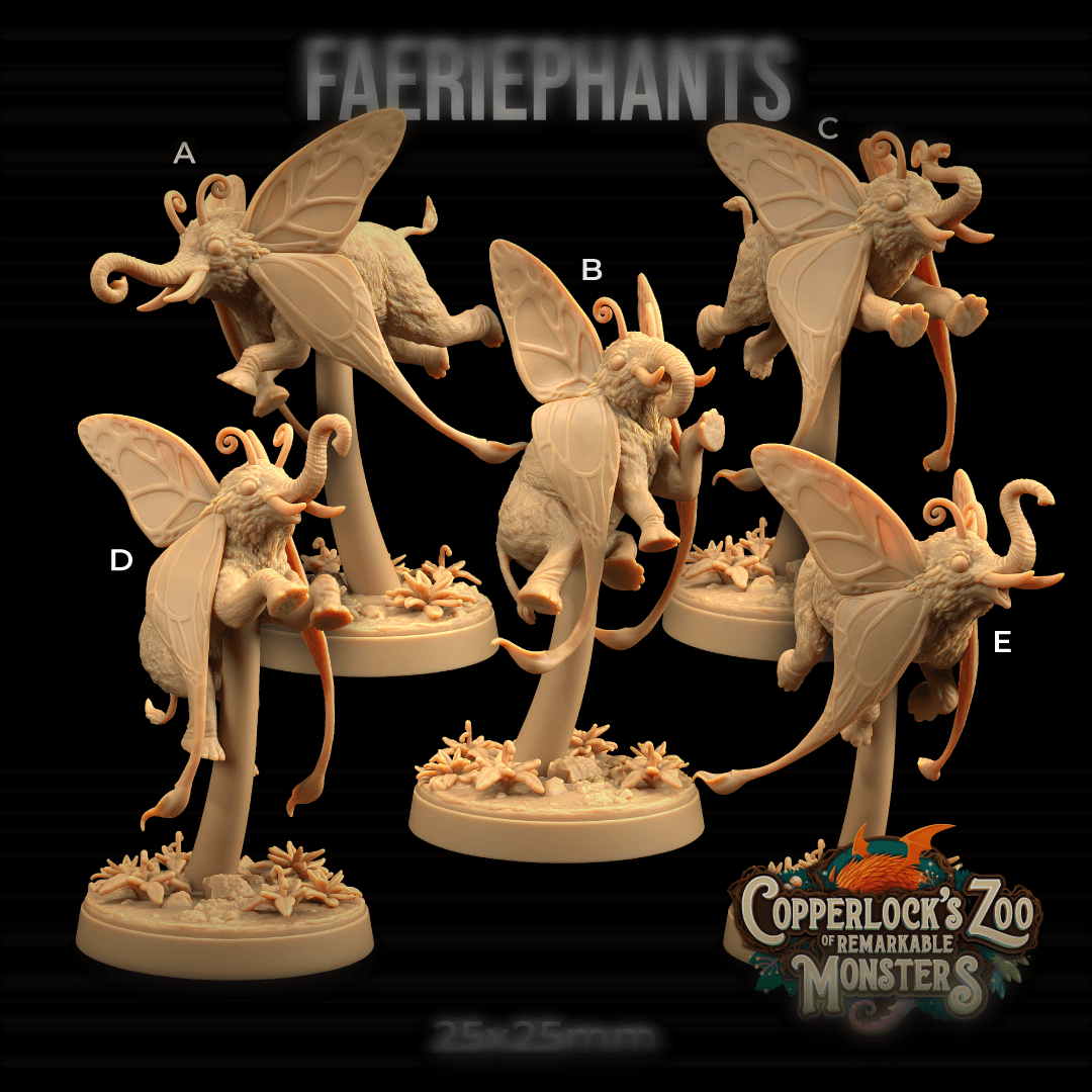 Faeriephants 3d model
