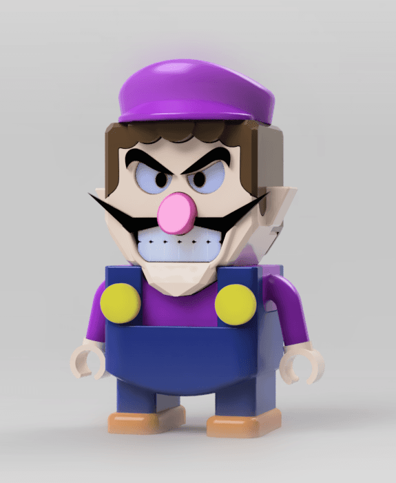 WALUIGI 3d model