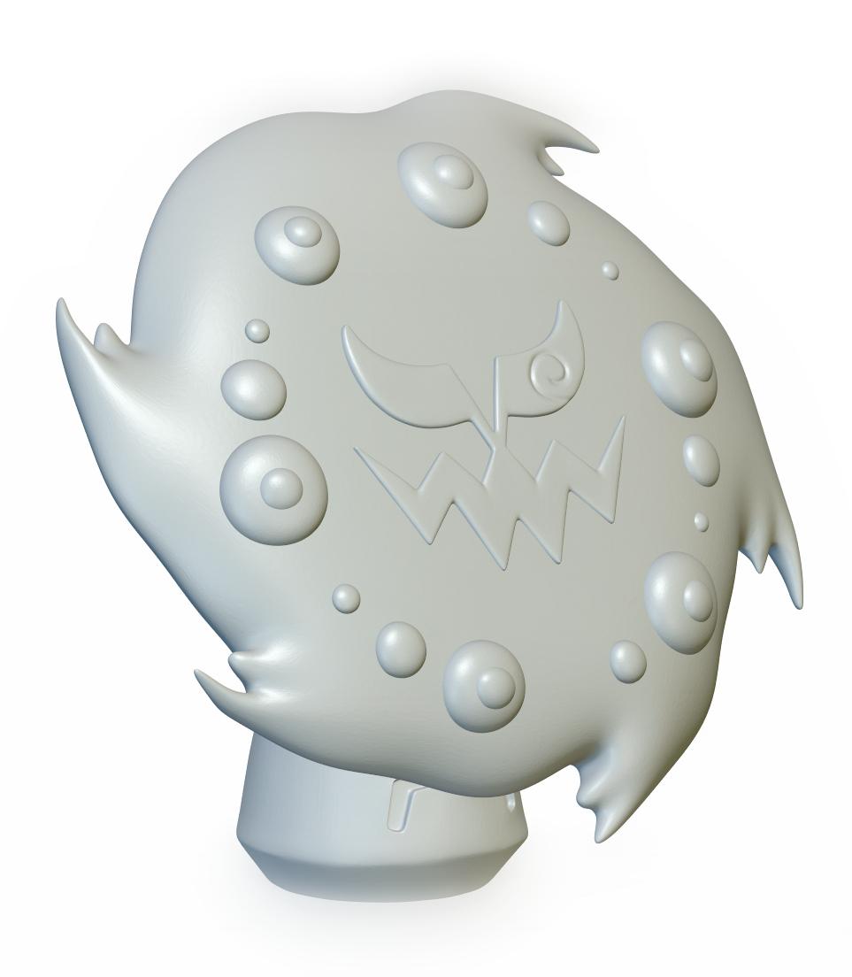 Pokemon Spiritomb #442 - Optimized for 3D Printing 3d model