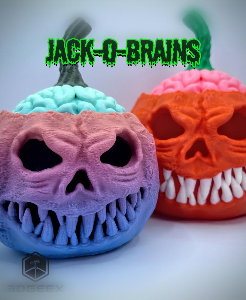 Jack-o'-Brains 3d model