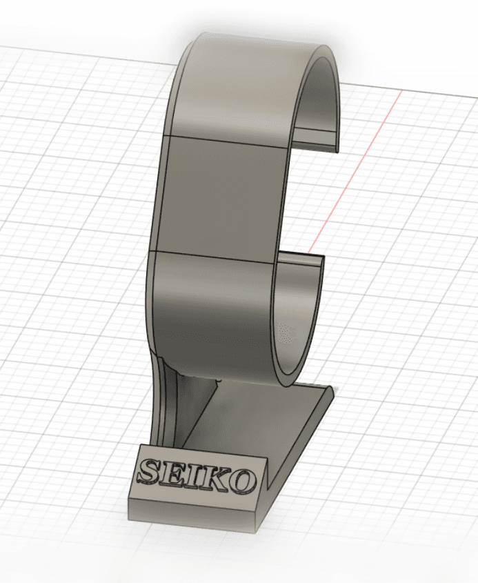 Watch holder - Seiko version 3d model