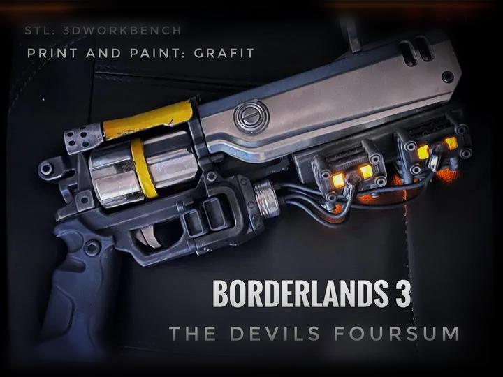 BORDERLANDS 3 Devils Foursom 3d model