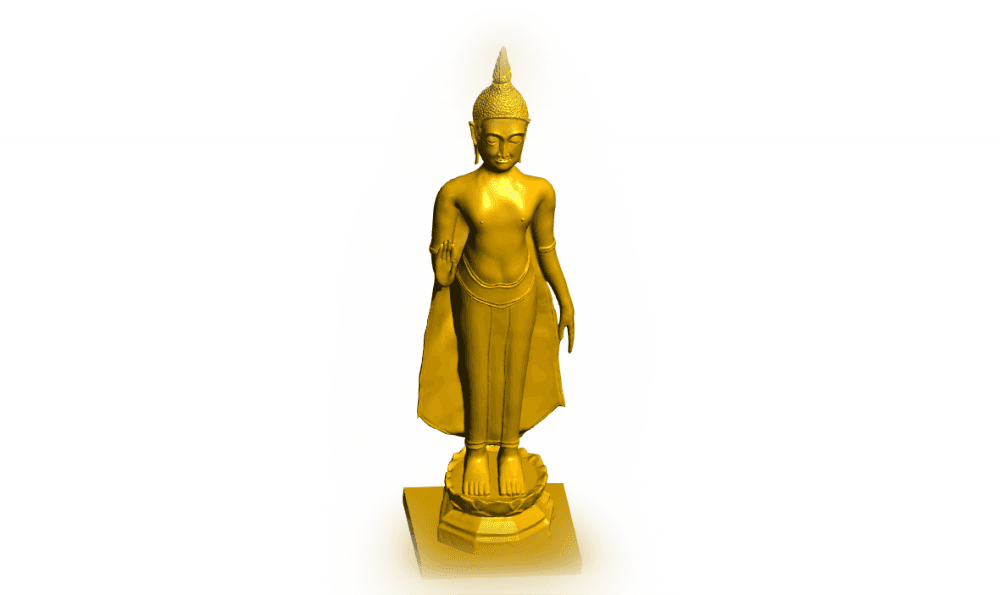 standing  buddha.stl 3d model