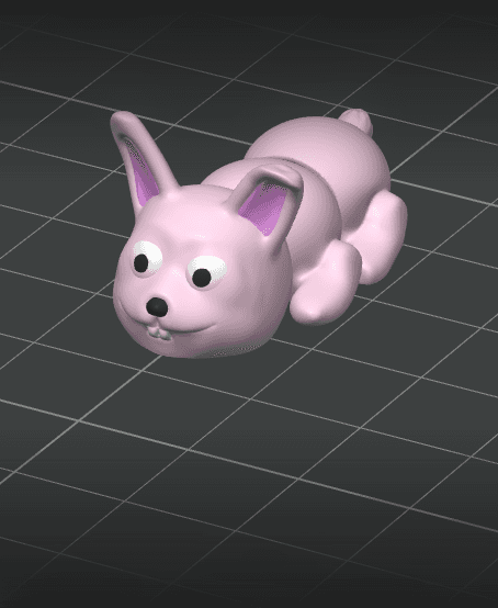 Flexi Rabbit (No Supports) 3d model