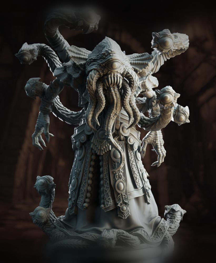 Flayer Hybrid of the Deep - Elthakar the Reborn 3d model