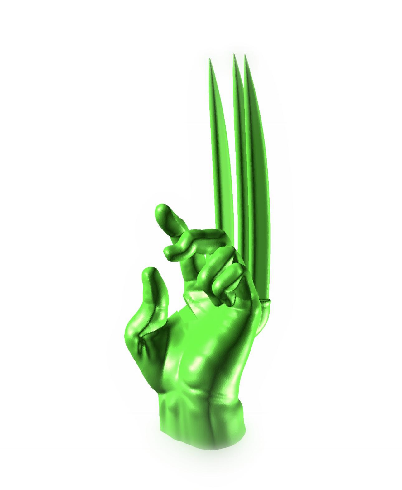 WolverineCardHolder.stl 3d model