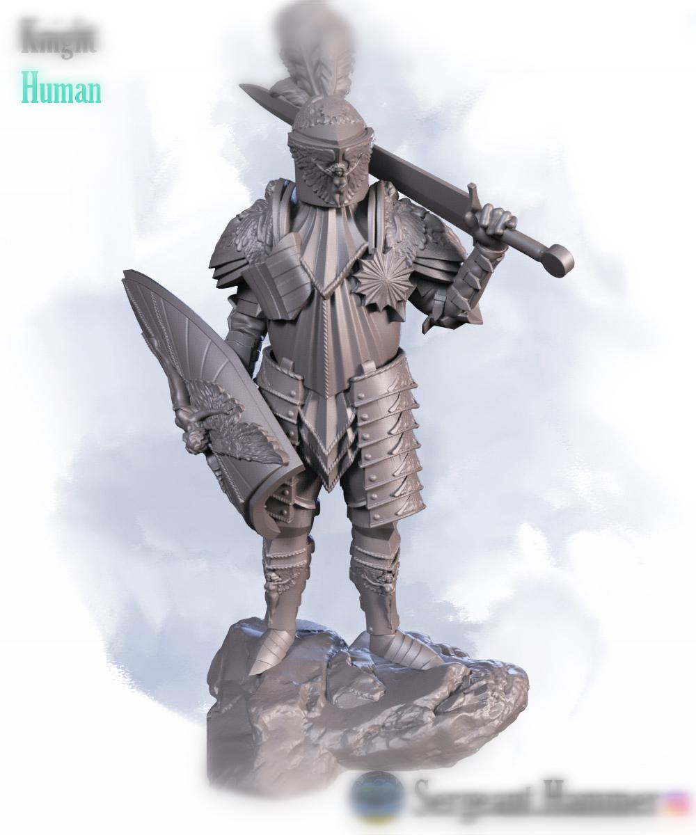 Knight 3d model