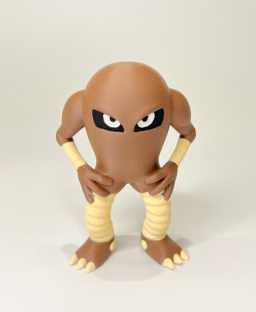 Hitmonlee (Easy Print No Supports) 3d model