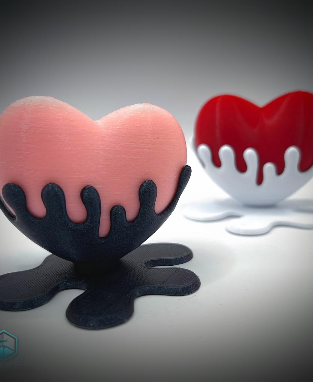 Melting Hearts Collection 3d model
