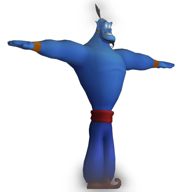 Genie 3d model