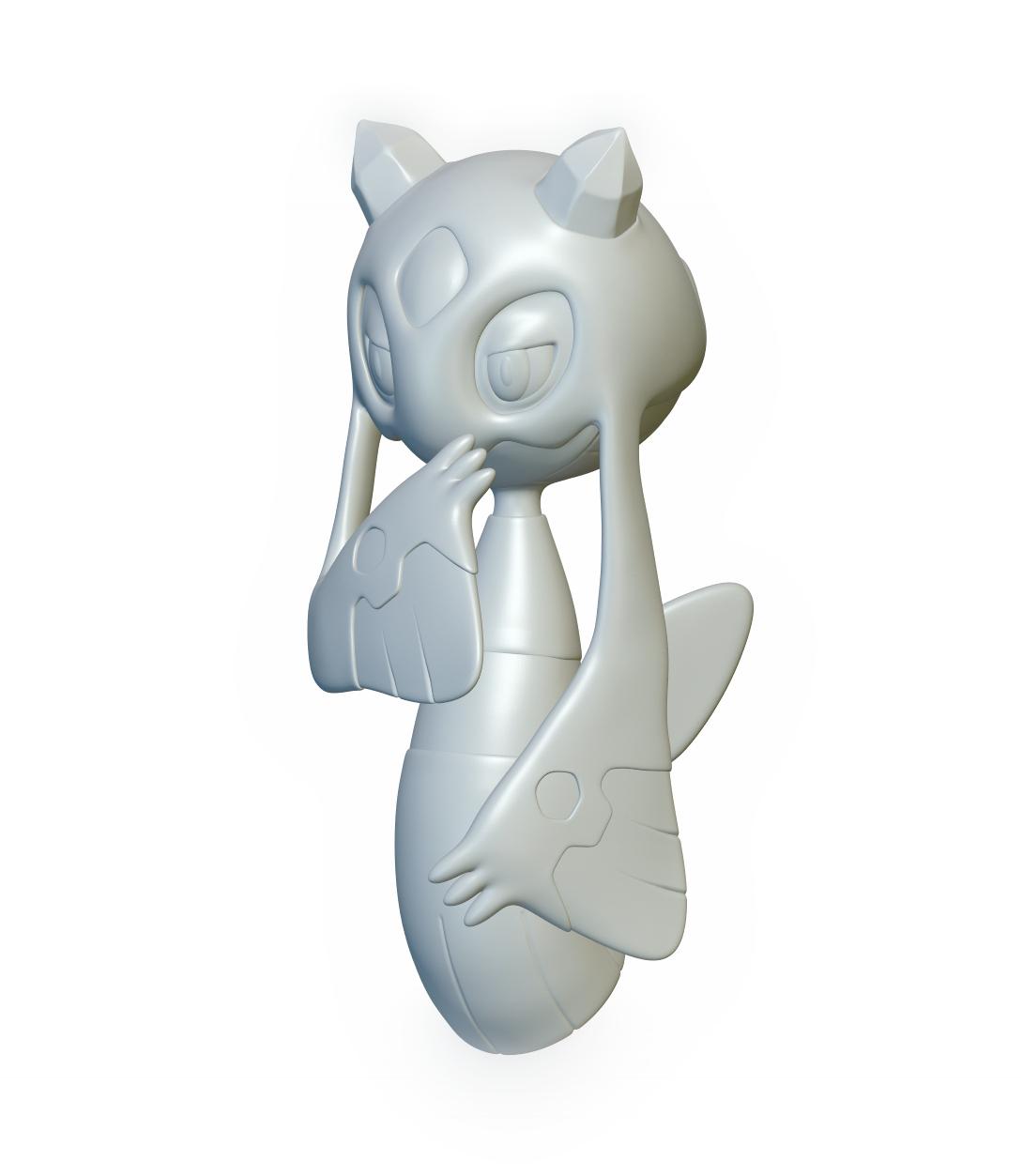 Pokemon Froslass #478 - Optimized for 3D Printing 3d model