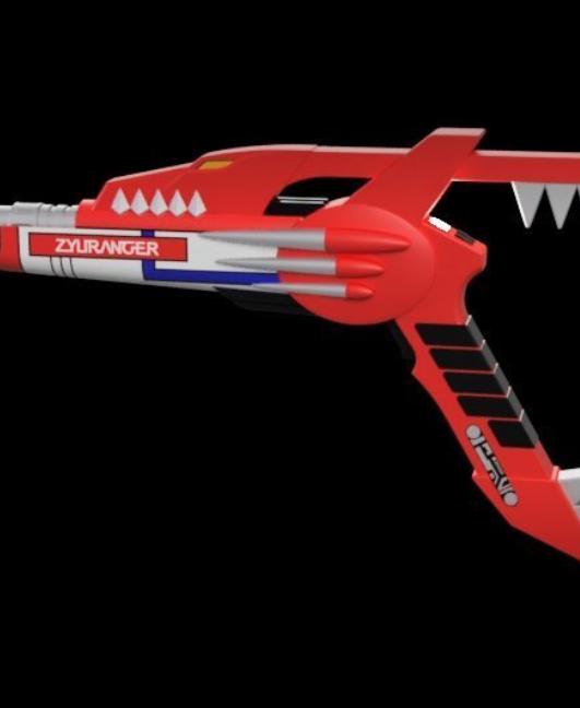 Power Rangers Blaster 3d model