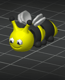 Flexi Bee (No Supports) 3d model