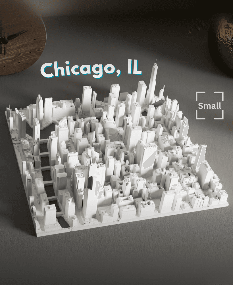 Chicago, IL Small 3d model