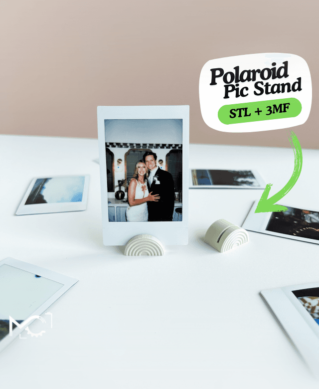 Mini Polaroid Stands 3d model