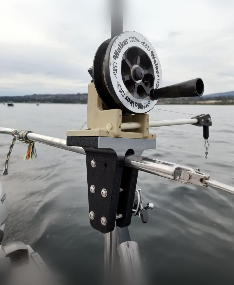 DOWNRIGGER MOUNT.stp 3d model