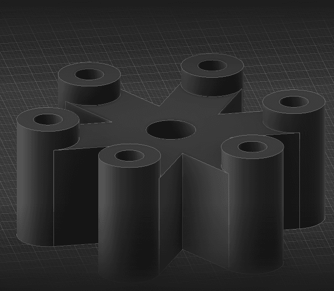 Microswiss Flowtech Nozzle Holder. 3d model