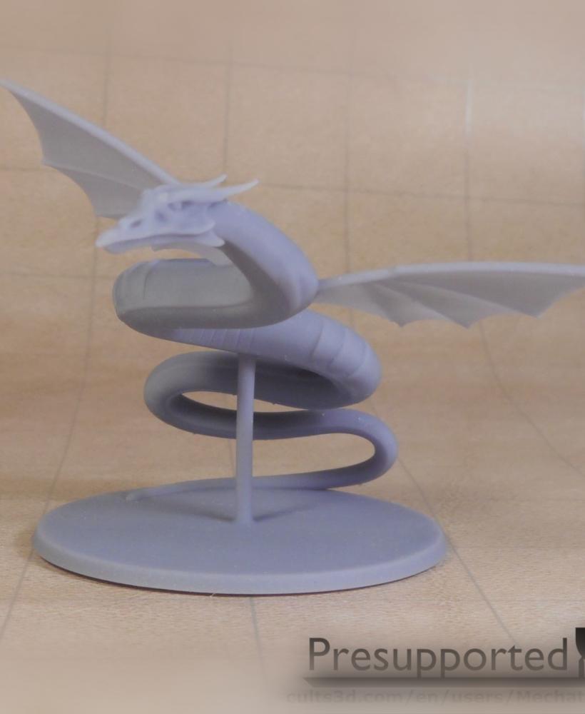 Radiant Dragon Mini from DnD Spelljammer 3d model