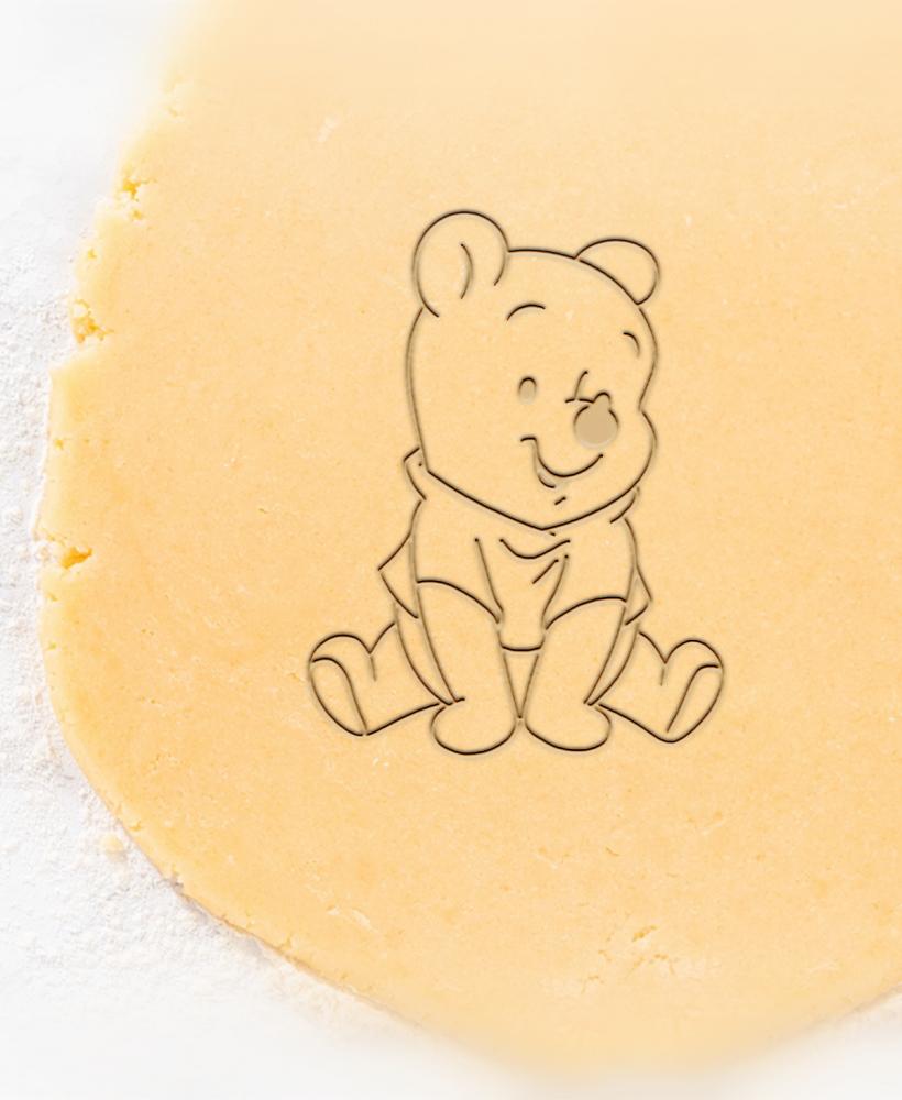 Winnie The Pooh Cookie Cutter, Biscuit Cutter 3d model