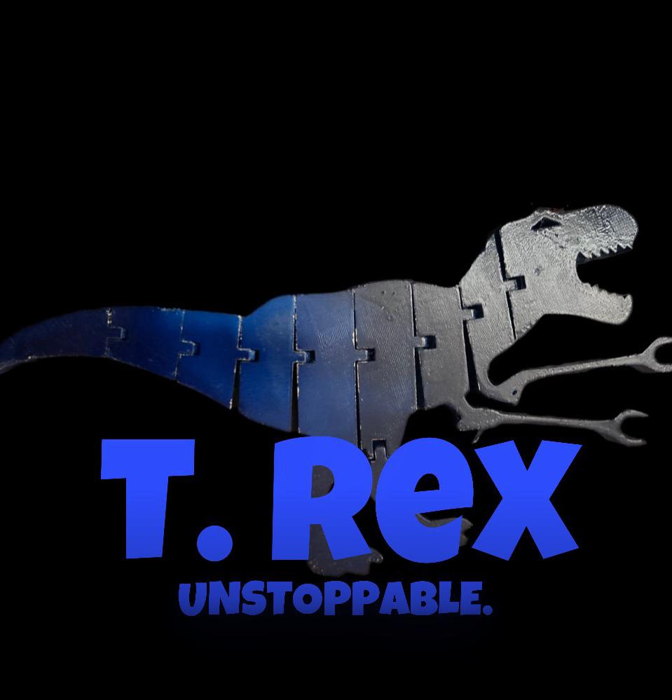 Flexi T-Rex Unstoppable 3d model