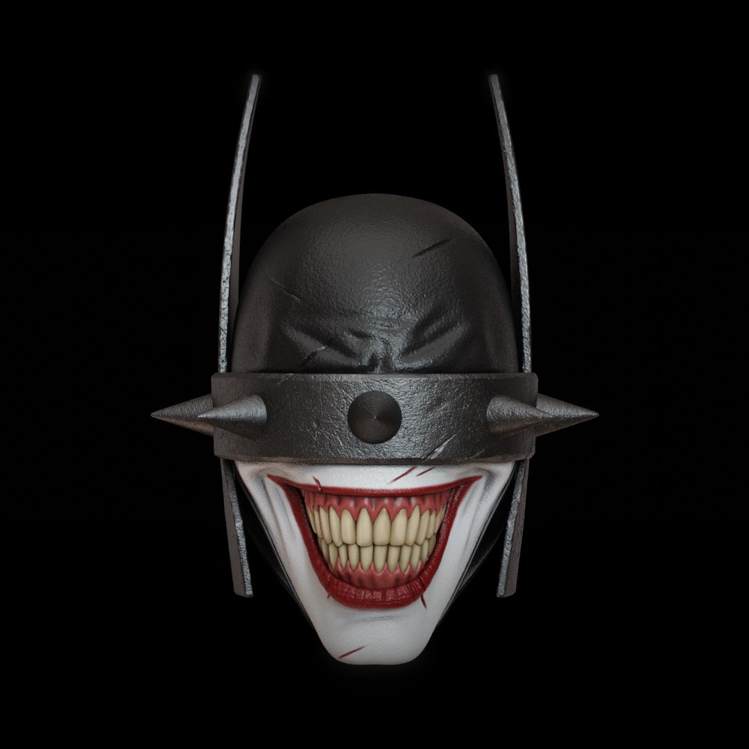 Detective Who Laughs Mask 3D Printer File STL 3d model